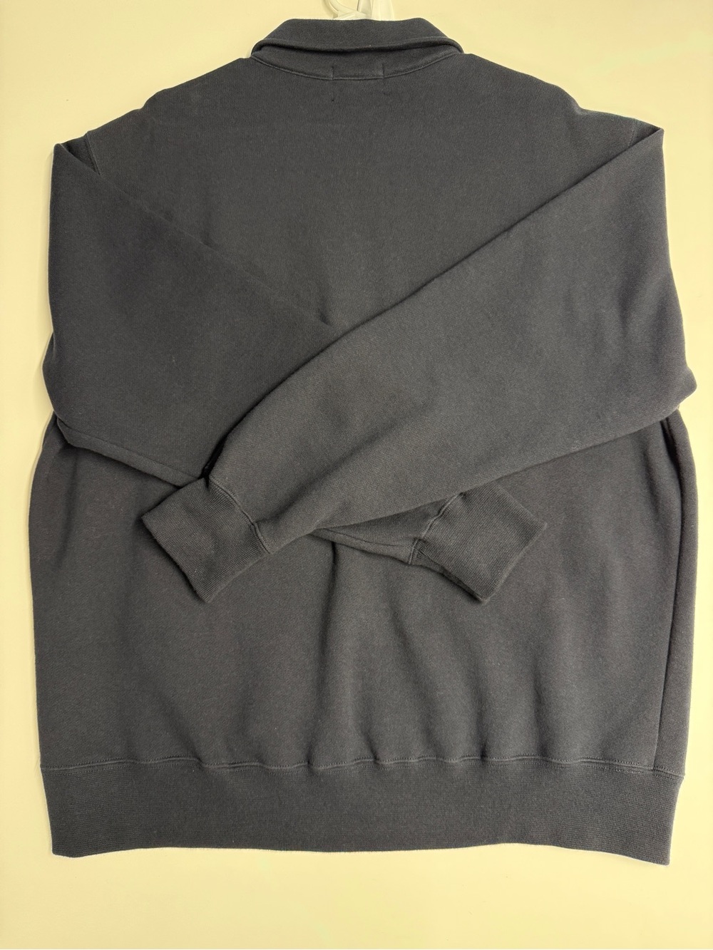 Roots Navy Half-Zip Pullover with Blue Logo - Picture 6 of 6